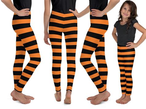 Spooky and Stylish: How to Wear Witch-Themed Striped Leggings for Halloween